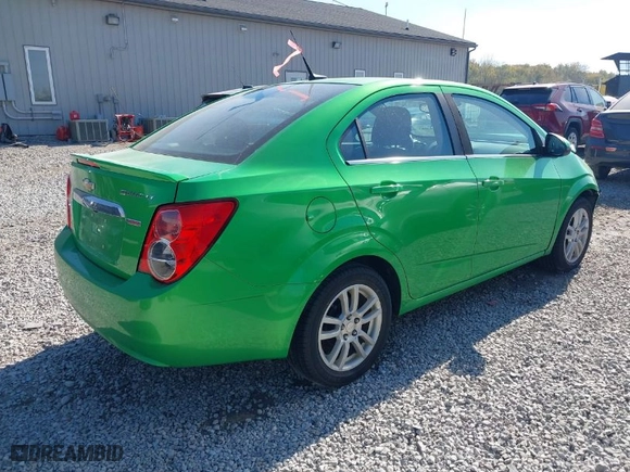 2014 Chevrolet Sonic LT with VIN 1G1JC5SB2E4227125, listed as a IAAI auction lot 40667083 with 108,963 mi miles. Bid and sale history available at carsss.com. Image 4.