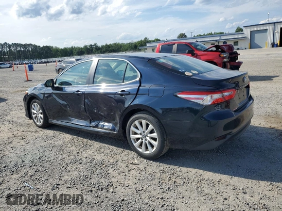 2018 Toyota Camry LE with VIN 4T1B11HK0JU565596, listed as a Copart auction lot 60219235 with 9,809 mi miles and Salvage title. Bid and sale history available at DreamBid. Image 2.