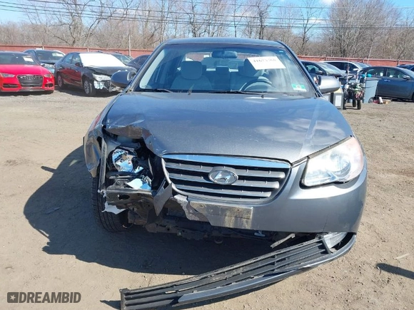 2008 Hyundai Elantra GLS with VIN KMHDU46D68U566204, listed as a IAAI auction lot 41673760 with 31,943 mi miles. Bid and sale history available at carsss.com. Image 12.
