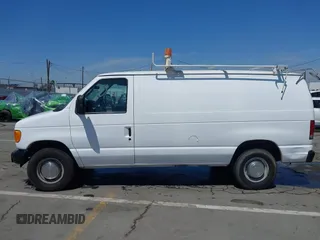 2006 Ford Econoline Cargo with VIN 1FTNE24L66HA64111, listed as a IAAI auction lot 41947445 with 205,025 mi miles and . Bid and sale history available at DreamBid. Image 13.