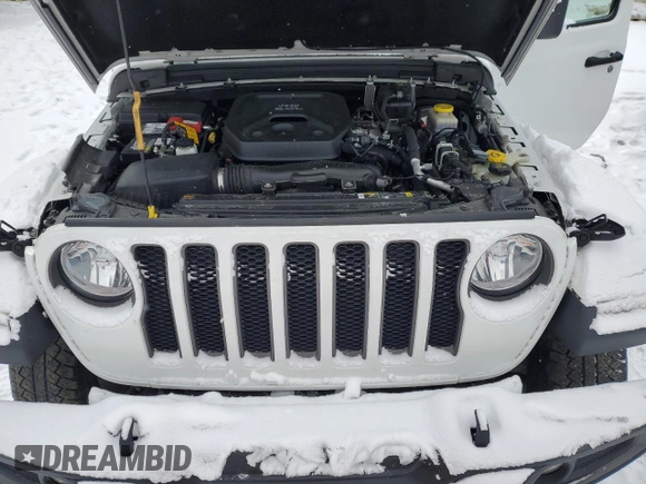 2021 Jeep Wrangler Sport S with VIN 1C4GJXAN5MW595297, listed as a Copart auction lot 45820485 with 62,429 mi miles and Salvage Title. Bid and sale history available at DreamBid. Image 14.
