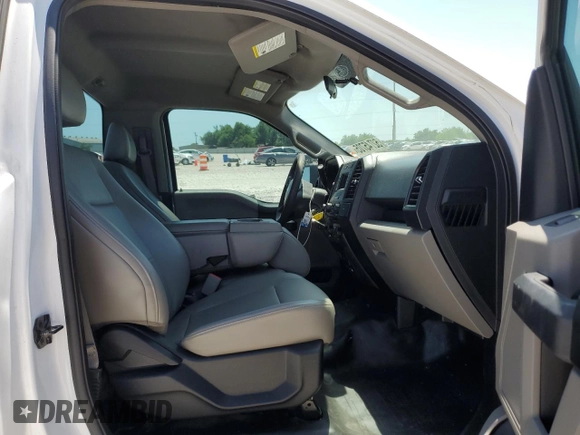 2017 Ford F-150 XL with VIN 1FTMF1EP6HKC79630, listed as a Copart auction lot 52745705 with 53,936 mi miles and Salvage title. Bid and sale history available at DreamBid. Image 10.