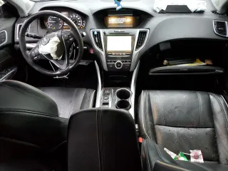 2018 Acura TLX w/Technology Pkg with VIN 19UUB2F58JA007690, listed as a Copart auction lot 87013584 with 136,048 mi miles and Salvage Title. Bid and sale history available at carsss.com. Image 8.