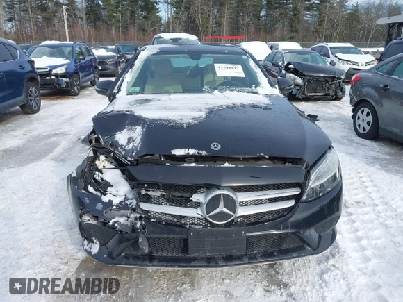 2021 Mercedes-Benz C 300 with VIN W1KWF8EB0MR630870, listed as a IAAI auction lot 41548817 with 54,230 mi miles and . Bid and sale history available at DreamBid. Image 12.