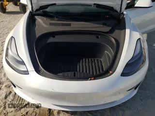 2022 Tesla Model 3 with VIN 5YJ3E1EA0NF320658, listed as a Copart auction lot 53317305 with 27,839 mi miles and Non Repairable. Bid and sale history available at carsss.com. Image 11.
