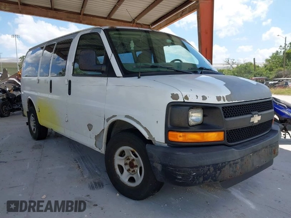 2008 Chevrolet Express Cargo with VIN 1GCFG154681204556, listed as a IAAI auction lot 41928049 with 171,171 mi miles and . Bid and sale history available at DreamBid. Image 1.