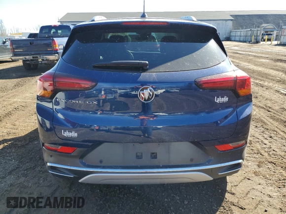 2022 Buick Encore GX Essence с VIN KL4MMFSL7NB040646, выставлен на аукционе Copart как лот 48510985 с пробегом 33 818 миль миль и На запчасти • Non repairable. История ставок и продаж доступна на DreamBid. Изображение 6.