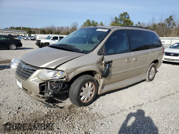 2006 Chrysler Town & Country LWB Touring with VIN 2A4GP54L16R714059, listed as a Copart auction lot 47740355 with 110,775 mi miles and Salvage Title. Bid and sale history available at carsss.com. Image 1.