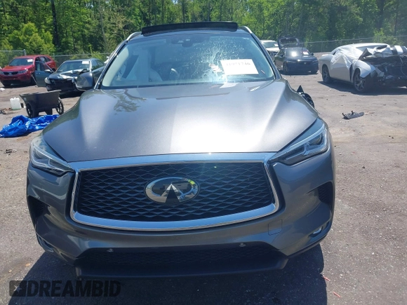 2019 Infiniti QX50 Luxe with VIN 3PCAJ5M31KF113513, listed as a IAAI auction lot 41971746 with 68,897 mi miles and . Bid and sale history available at DreamBid. Image 12.