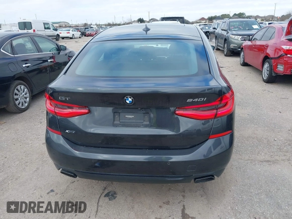 2019 BMW 6 Series 640i xDrive with VIN WBAJV6C50KBK08934, listed as a IAAI auction lot 41588796 with 61,411 mi miles and . Bid and sale history available at carsss.com. Image 16.