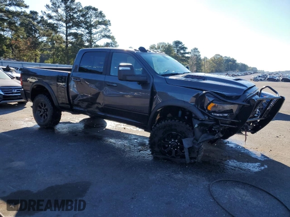 2023 Ram 2500 Power Wagon with VIN 3C6TR5EJ9PG555608, listed as a Copart auction lot 82801934 with 17,298 mi miles and Salvage Title. Bid and sale history available at carsss.com. Image 4.