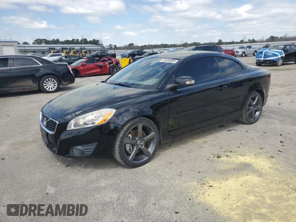 2012 Volvo C70 T5 with VIN YV1672MC0CJ123814, listed as a Copart auction lot 49350895 with 74,694 mi miles and Clean Title. Bid and sale history available at carsss.com. Image 1.