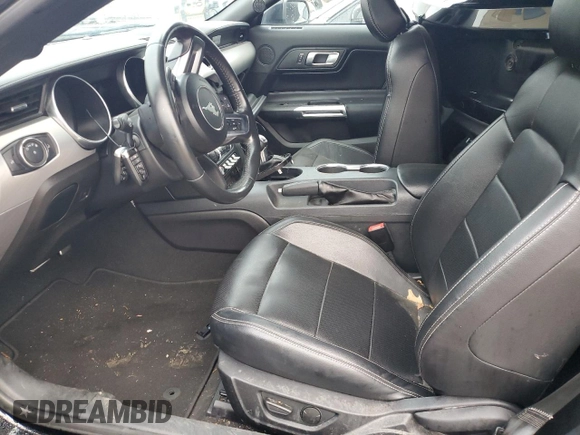 2022 Ford Mustang EcoBoost with VIN 1FATP8UH8N5100905, listed as a Copart auction lot 85197454 with 40,629 mi miles and Salvage Title. Bid and sale history available at carsss.com. Image 7.