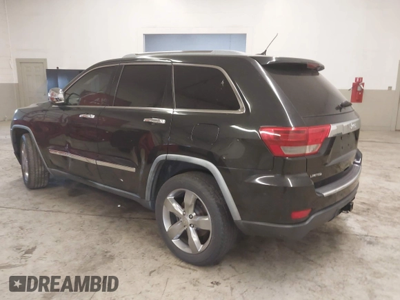 2012 Jeep Grand Cherokee Limited with VIN 1C4RJEBG4CC129194, listed as a IAAI auction lot 41168750 with 184,077 mi miles. Bid and sale history available at carsss.com. Image 3.