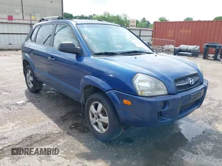 2006 Hyundai Tucson GL with VIN KM8JM12B66U342224, listed as a IAAI auction lot 42079428 with 196,248 mi miles. Bid and sale history available at carsss.com. Image 1.