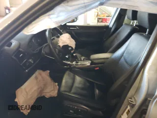 2017 BMW X3 xDrive28i with VIN 5UXWX9C56H0T11329, listed as a Copart auction lot 44760645 with 147,089 mi miles and Salvage Title. Bid and sale history available at DreamBid. Image 7.