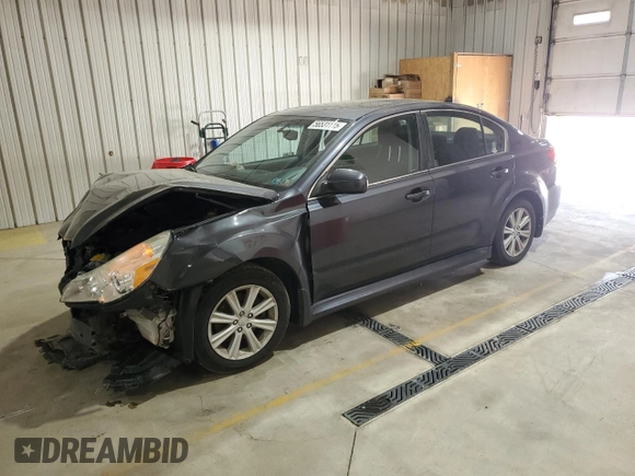 2010 Subaru Legacy Premium All-Weather Anniversary with VIN 4S3BMBG65A3227221, listed as a Copart auction lot 56531115 with 160,486 mi miles and Salvage title. Bid and sale history available at DreamBid. Image 1.