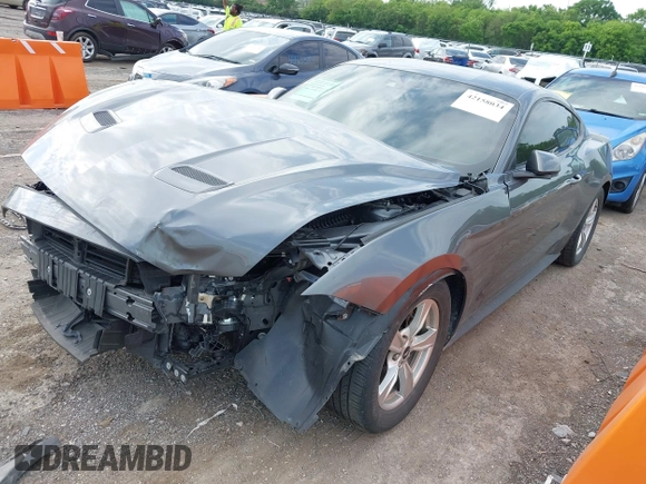 2021 Ford Mustang EcoBoost with VIN 1FA6P8TH9M5133781, listed as a IAAI auction lot 42158034 with 31,648 mi miles and . Bid and sale history available at DreamBid. Image 18.
