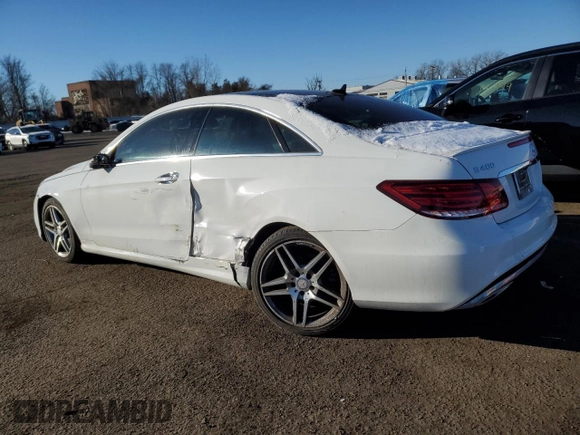 2017 Mercedes-Benz E 400 with VIN WDDKJ6HB7HF356099, listed as a Copart auction lot 89090185 with 69,592 mi miles and Salvage title. Bid and sale history available at DreamBid. Image 2.