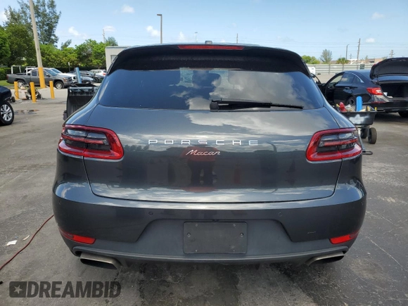 2017 Porsche Macan with VIN WP1AA2A55HLB09277, listed as a Copart auction lot 61138345 with 62,461 mi miles and Salvage title. Bid and sale history available at DreamBid. Image 6.