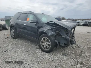 2014 GMC Acadia SLT with VIN 1GKKVRKD9EJ370173, listed as a Copart auction lot 50146945 with Not Provided miles and Salvage Title. Bid and sale history available at DreamBid. Image 4.