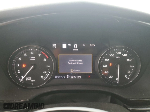 2020 Cadillac XT6 AWD Sport with VIN 1GYKPGRS1LZ135807, listed as a Copart auction lot 59079044 with 152,771 mi miles and Non Repairable. Bid and sale history available at carsss.com. Image 9.