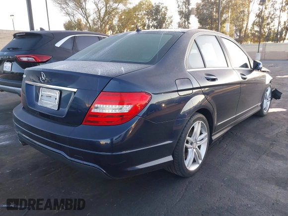 2013 Mercedes-Benz C 250 Sport with VIN WDDGF4HB6DR269976, listed as a IAAI auction lot 41841885 with 83,778 mi miles and . Bid and sale history available at carsss.com. Image 4.