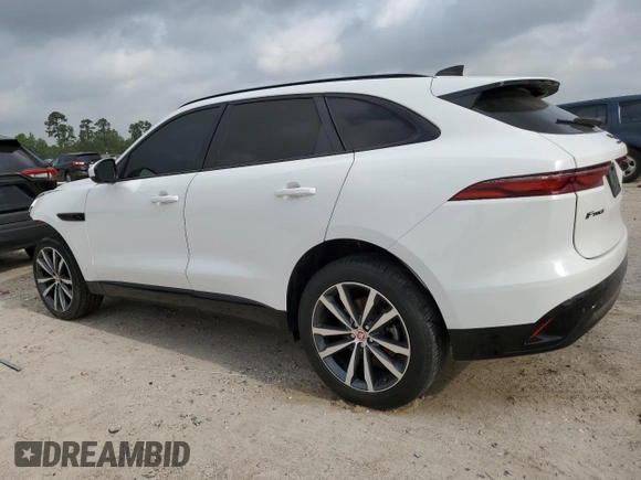 2023 Jaguar F-Pace S with VIN SADCJ2EX4PA706442, listed as a Copart auction lot 55444835 with 31,610 mi miles and Salvage title. Bid and sale history available at DreamBid. Image 2.