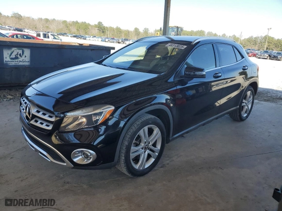 2018 Mercedes-Benz GLA with VIN WDCTG4EB3JJ421436, listed as a Copart auction lot 48313025 with 130,468 mi miles and Clean Title. Bid and sale history available at carsss.com. Image 1.