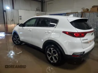 2020 Kia Sportage LX with VIN KNDPMCAC6L7806031, listed as a Copart auction lot 48813455 with 48,230 mi miles and Salvage Title. Bid and sale history available at carsss.com. Image 2.