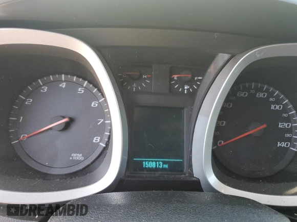 2014 Chevrolet Equinox LS with VIN 2GNFLEEK1E6347822, listed as a Copart auction lot 54272895 with 150,813 mi miles and Salvage Title. Bid and sale history available at DreamBid. Image 9.