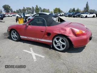 2001 Porsche Boxster with VIN WP0CA29851U623400, listed as a Copart auction lot 60160725 with Not provided miles and Salvage title. Bid and sale history available at DreamBid. Image 2.