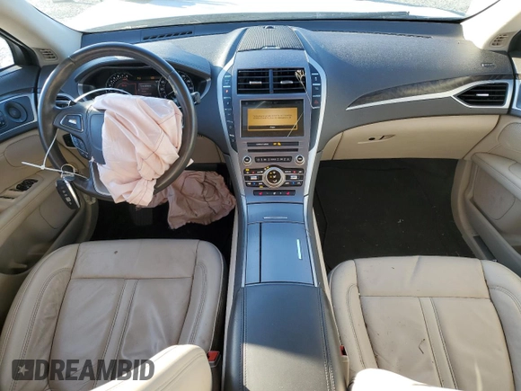 2019 Lincoln MKZ Reserve I with VIN 3LN6L5D91KR614030, listed as a Copart auction lot 46224965 with 47,639 mi miles and Salvage Title. Bid and sale history available at carsss.com. Image 8.