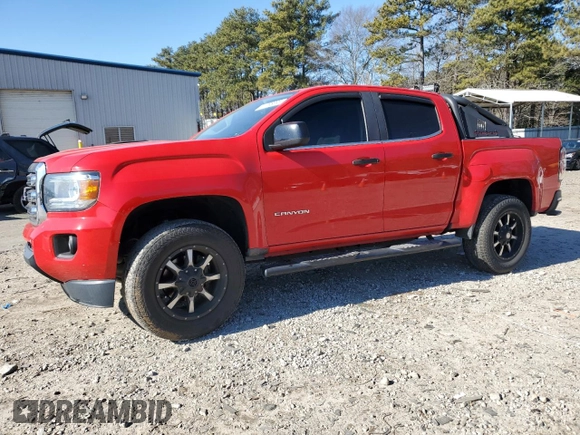 2016 GMC Canyon 2WD SLE with VIN 1GTG5CE30G1354111, listed as a Copart auction lot 41798895 with 112,365 mi miles and Salvage Title. Bid and sale history available at carsss.com. Image 1.