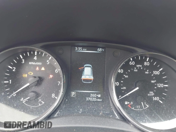 2017 Nissan Rogue SV z VIN KNMAT2MT9HP519773, wystawiony jako IAAI lot #42251447 z przebiegiem 37 020 mil mil oraz . Historia ofert i sprzedaży dostępna na DreamBid. Obrazek 7.