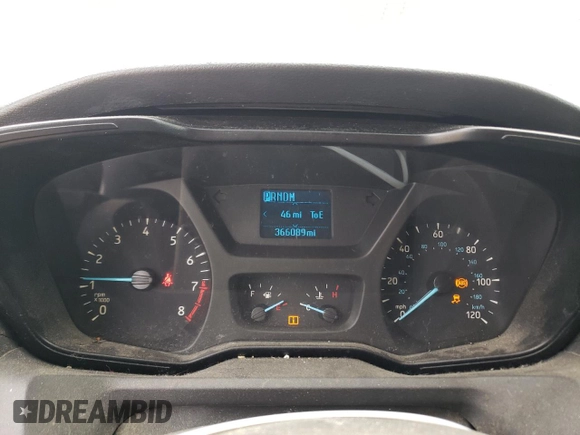 2016 Ford Transit Cargo with VIN 1FTYE1ZM5GKA72830, listed as a Copart auction lot 68813794 with 366,089 mi miles and Clean Title. Bid and sale history available at DreamBid. Image 9.