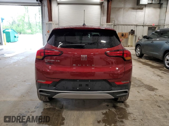 2024 Buick Encore GX Preferred z VIN KL4AMCSL0RB082602, wystawiony jako Copart lot #57526715 z przebiegiem 5 551 mil mil oraz Szkoda całkowita • Salvage title. Historia ofert i sprzedaży dostępna na DreamBid. Obrazek 6.