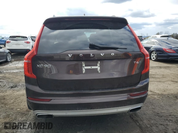 2018 Volvo XC90 Momentum with VIN YV4A22PK8J1348848, listed as a Copart auction lot 50871555 with 86,042 mi miles and Salvage Title. Bid and sale history available at carsss.com. Image 6.