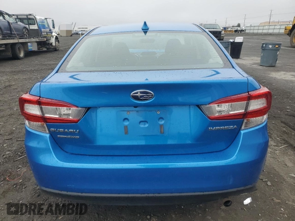 2020 Subaru Impreza Premium с VIN 4S3GKAD65L3605213, выставлен на аукционе Copart как лот 51479285 с пробегом 42 578 миль миль и Списание • Salvage title. История ставок и продаж доступна на DreamBid. Изображение 6.