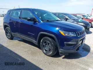 2020 Jeep Compass Sport с VIN 3C4NJCAB8LT136064, выставлен на аукционе IAAI как лот 41928954 с пробегом 62 556 миль миль и . История ставок и продаж доступна на DreamBid. Изображение 1.