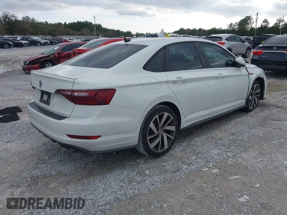 2020 Volkswagen Jetta GLI S with VIN 3VW6T7BU8LM058477, listed as a IAAI auction lot 41504769 with 121,419 mi miles and . Bid and sale history available at DreamBid. Image 4.