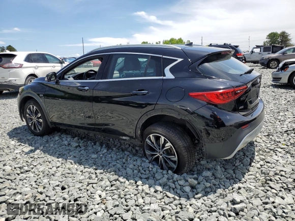 2018 Infiniti QX30 Luxury with VIN SJKCH5CR5JA056439, listed as a Copart auction lot 56048085 with 121,060 mi miles and Salvage title. Bid and sale history available at DreamBid. Image 2.