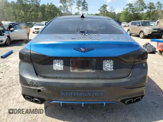 2018 Genesis G80 Sport z VIN KMHGN4JB2JU223881, wystawiony jako Copart lot #56557435 z przebiegiem Nie podano mil oraz Szkoda całkowita • Salvage title. Historia ofert i sprzedaży dostępna na DreamBid. Obrazek 6.