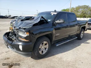 2018 Chevrolet Silverado 1500 LT with VIN 3GCUKREC1JG188088, listed as a Copart auction lot 53572125 with 0 mi miles and Clean Title. Bid and sale history available at carsss.com. Image 1.