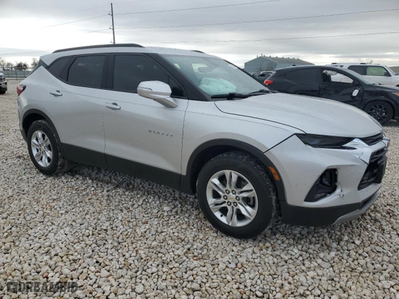2019 Chevrolet Blazer with VIN 3GNKBHRS1KS639691, listed as a Copart auction lot 85524294 with 74,452 mi miles and Salvage Title. Bid and sale history available at carsss.com. Image 4.