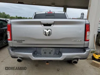 2020 Ram 1500 Big Horn with VIN 1C6SRFFM5LN229056, listed as a Copart auction lot 57224183 with 0 mi miles. Bid and sale history available at carsss.com. Image 6.
