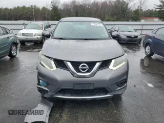 2015 Nissan Rogue SV with VIN KNMAT2MV7FP545416, listed as a Copart auction lot 51948015 with 138,476 mi miles and Salvage Title. Bid and sale history available at DreamBid. Image 5.