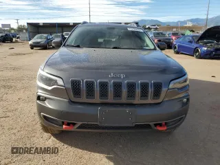 2020 Jeep Cherokee Trailhawk Elite with VIN 1C4PJMBN5LD549377, listed as a Copart auction lot 72636844 with 62,549 mi miles and Salvage title. Bid and sale history available at DreamBid. Image 5.