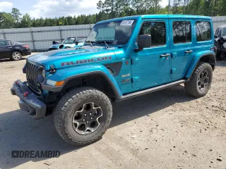 2020 Jeep Wrangler Unlimited Recon with VIN 1C4HJXFN1LW265670, listed as a Copart auction lot 60107184 with 39,054 mi miles and Clean title. Bid and sale history available at DreamBid. Image 1.
