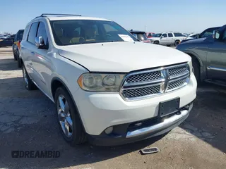 2012 Dodge Durango Citadel with VIN 1C4SDJET0CC109342, listed as a IAAI auction lot 41681332 with 181,129 mi miles. Bid and sale history available at carsss.com. Image 1.